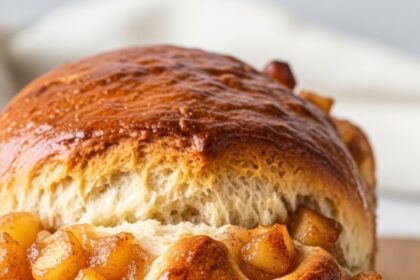 Bread Made With Apple Pie Filling