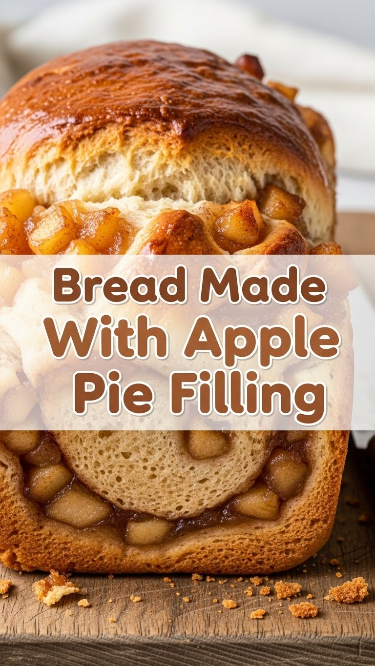 Bread Made With Apple Pie Filling