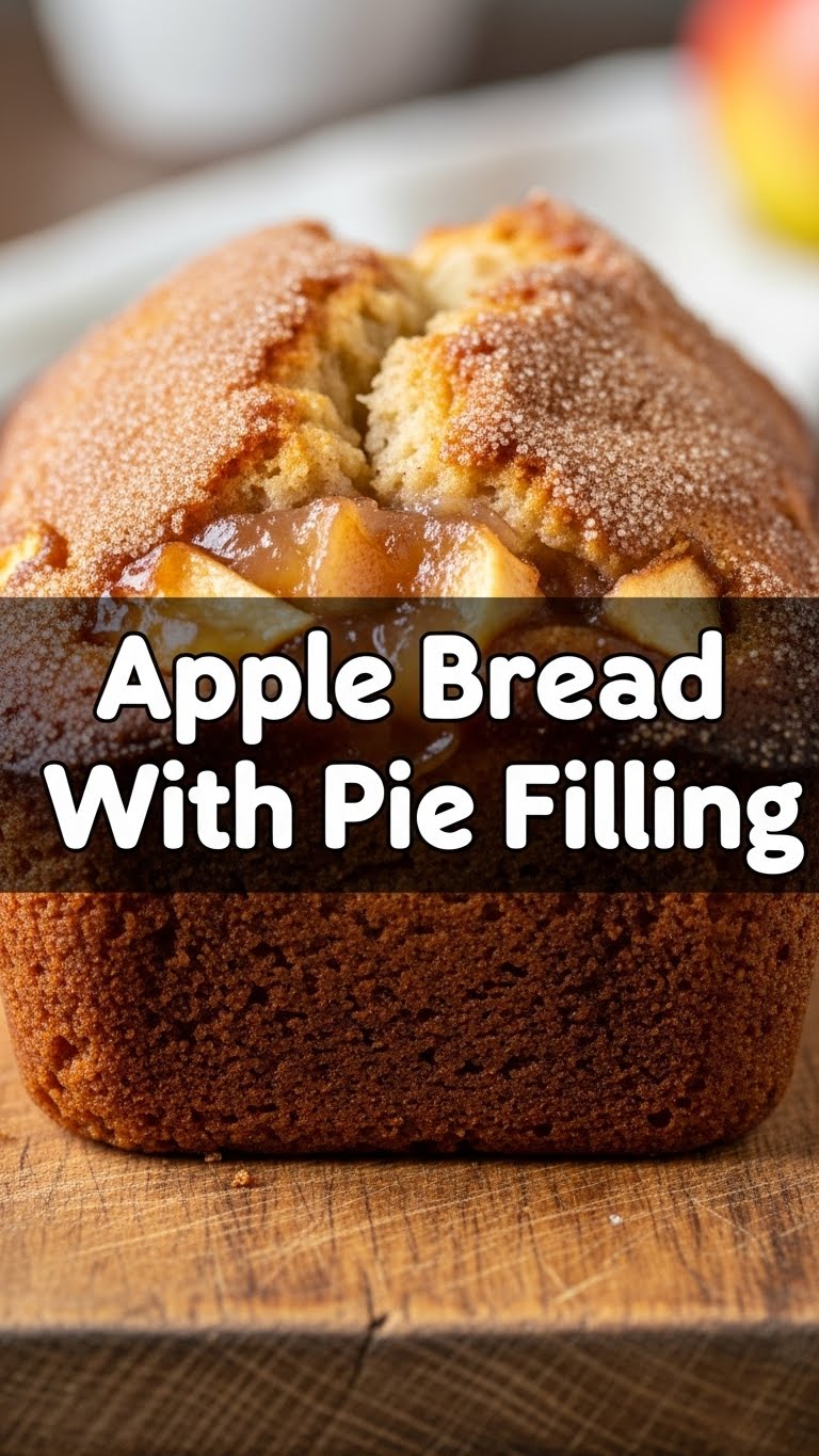Apple Bread With Pie Filling