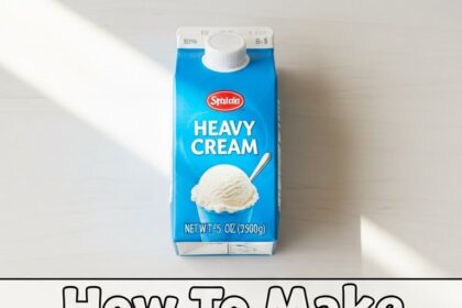 How To Make Ice Cream With 3 Ingredients