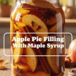 Apple Pie Filling With Maple Syrup