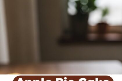 Apple Pie Cake With Almond Flour