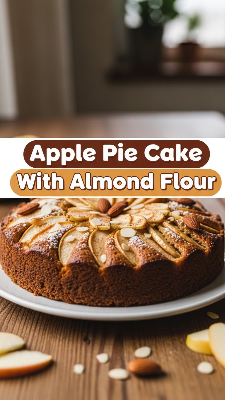 Apple Pie Cake With Almond Flour