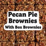 Pecan Pie Brownies With Box Brownies