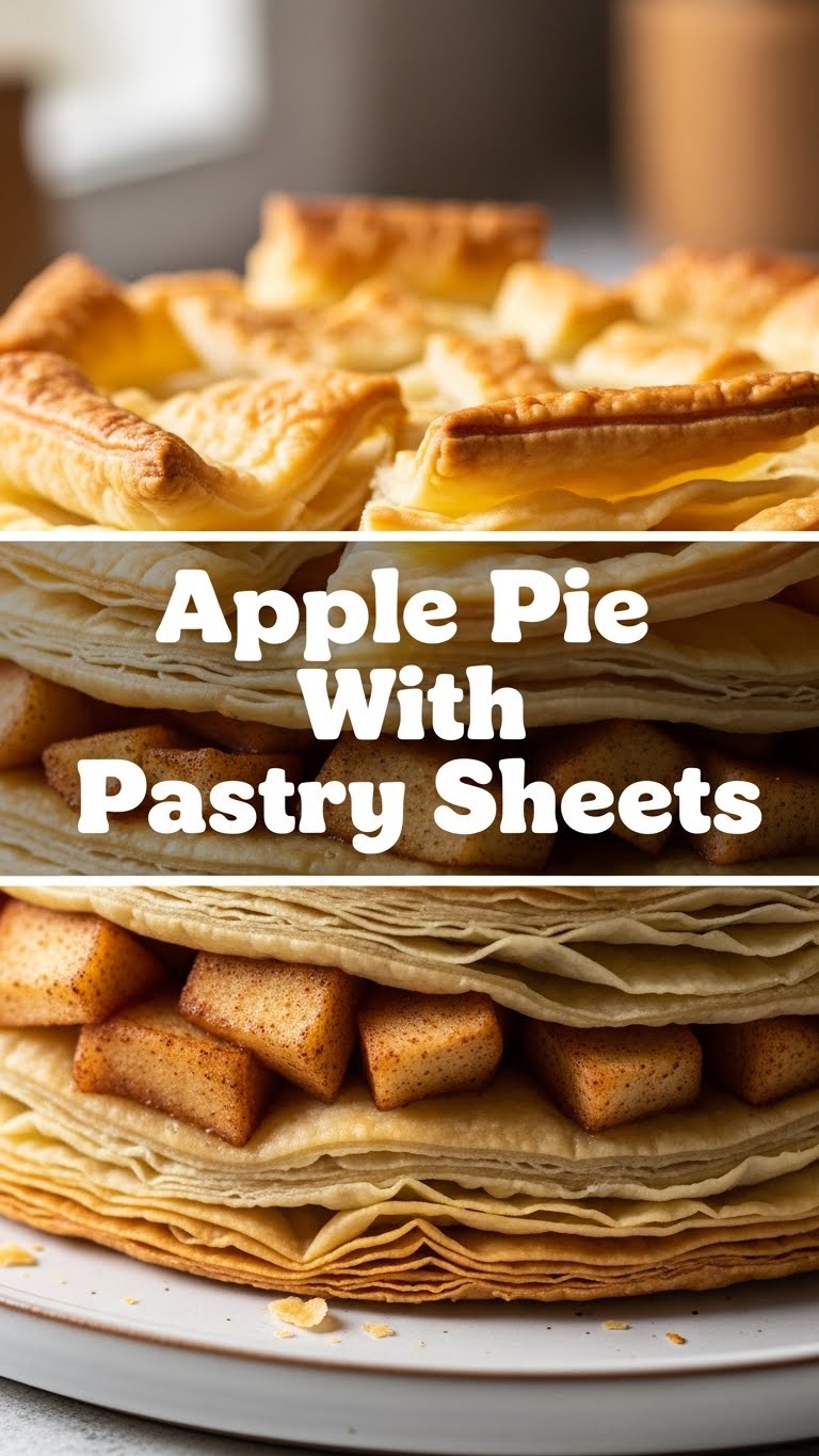 Apple Pie With Pastry Sheets