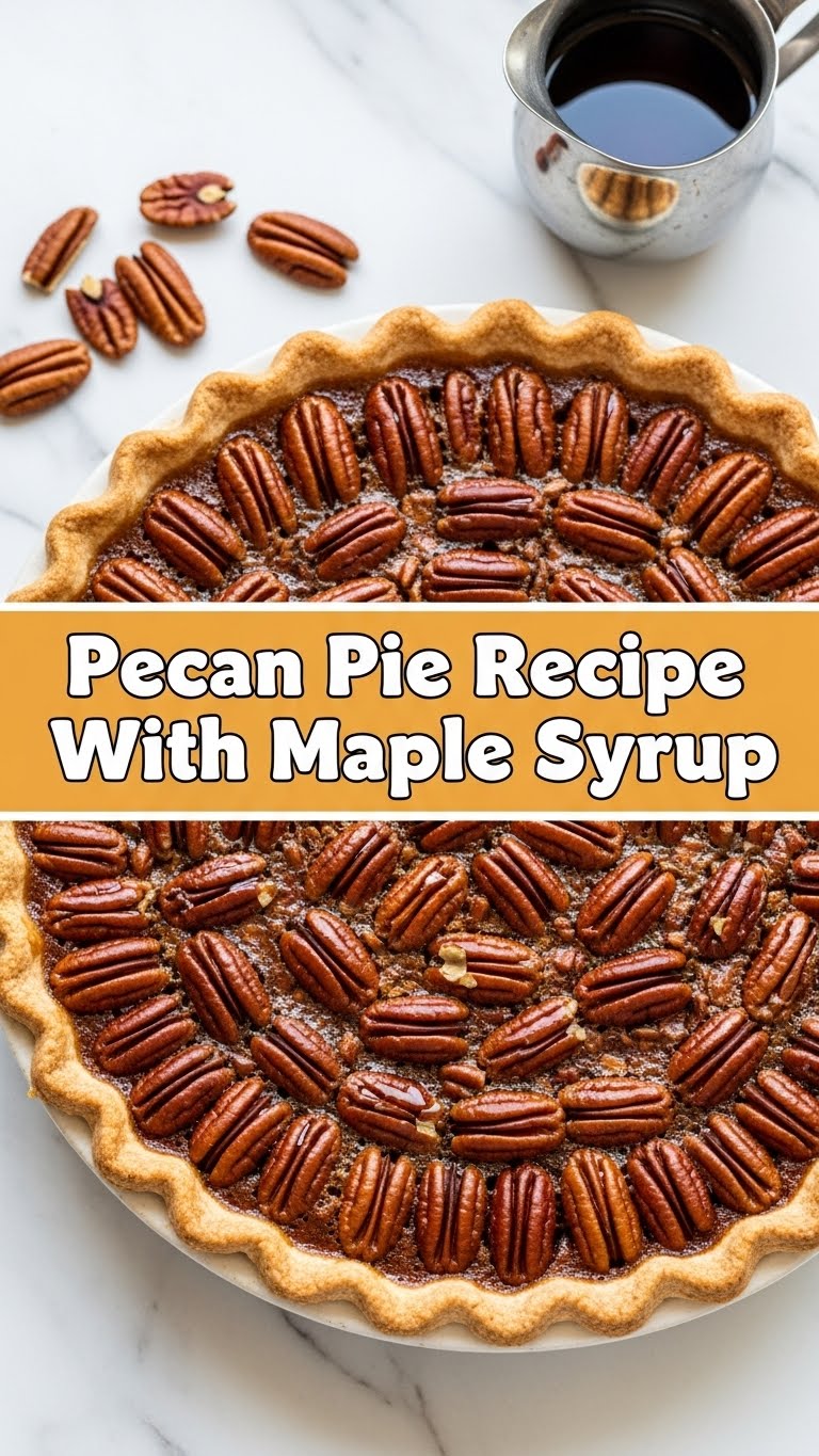 Pecan Pie Recipe With Maple Syrup