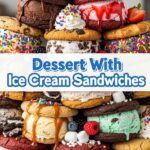 Dessert With Ice Cream Sandwiches