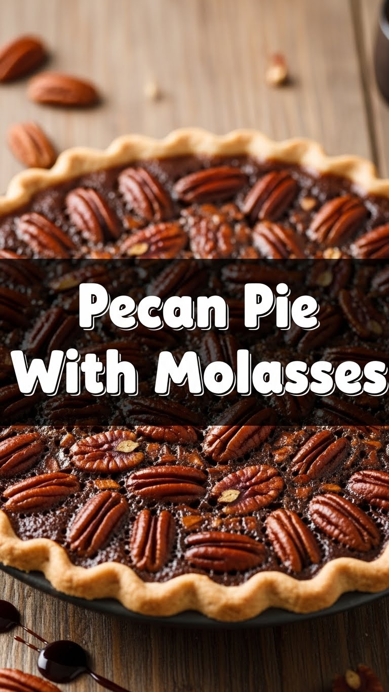 Pecan Pie With Molasses