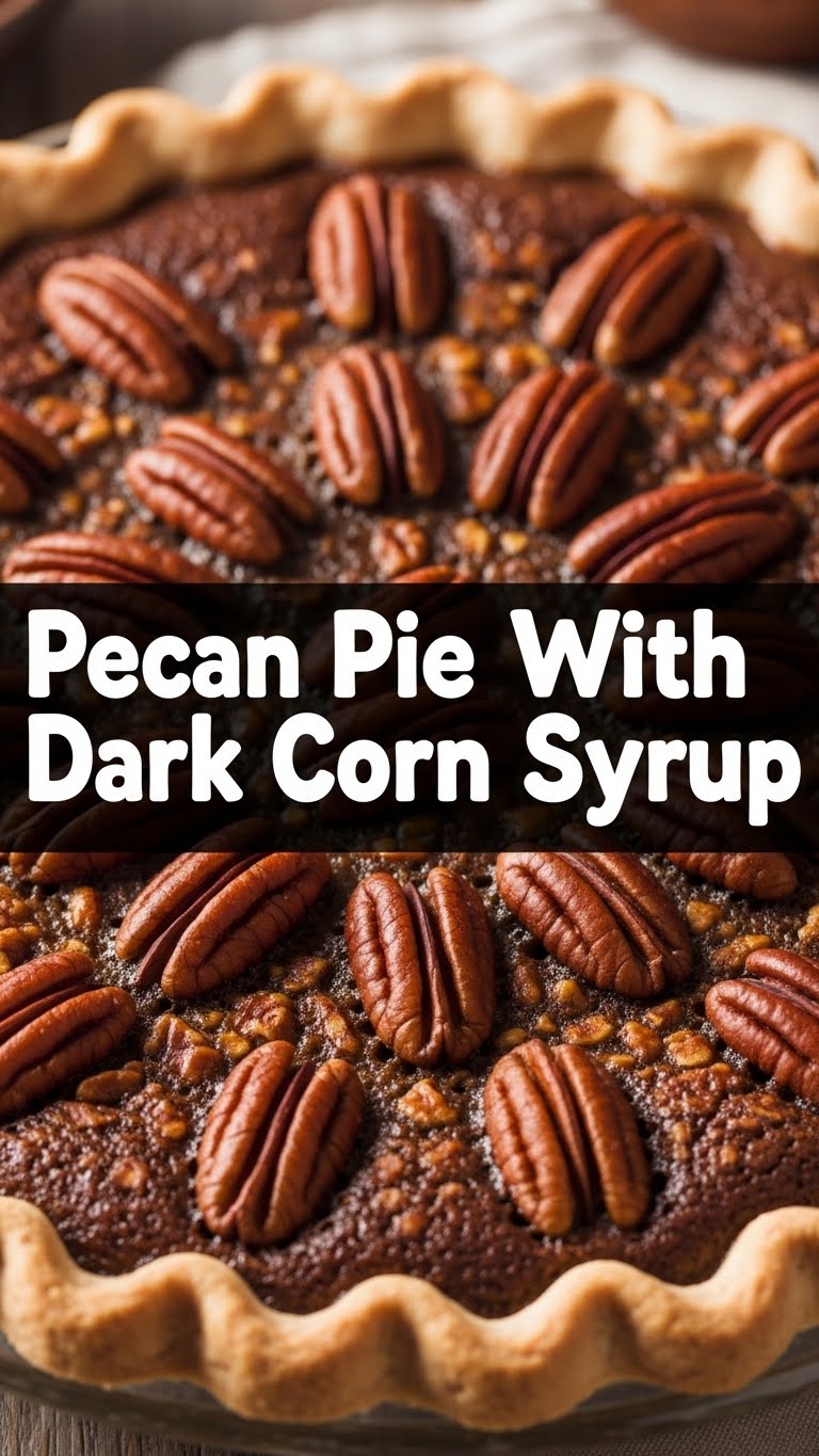 Pecan Pie With Dark Corn Syrup