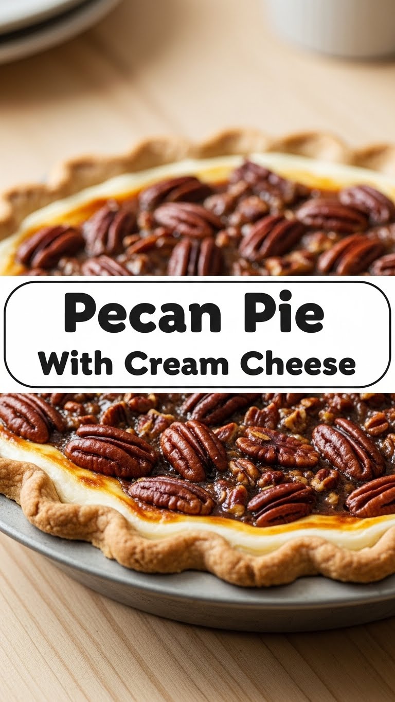 Pecan Pie With Cream Cheese