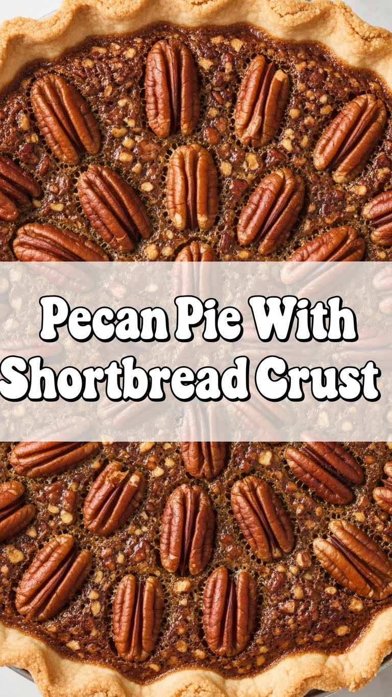 Pecan Pie With Shortbread Crust