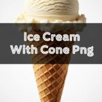 Ice Cream With Cone Png