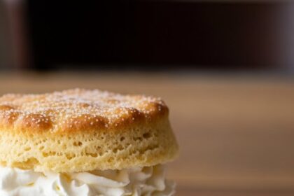 Strawberry Shortcake With Ice Cream