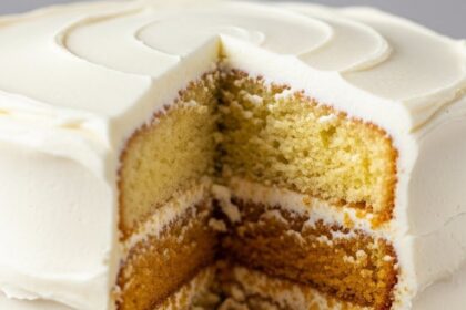 Pumpkin Pie Cake With Yellow Cake Mix