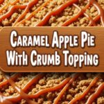 Caramel Apple Pie With Crumb Topping