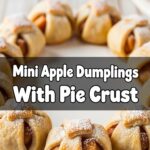 Mini Apple Dumplings With Pie Crust