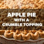 Apple Pie With A Crumble Topping