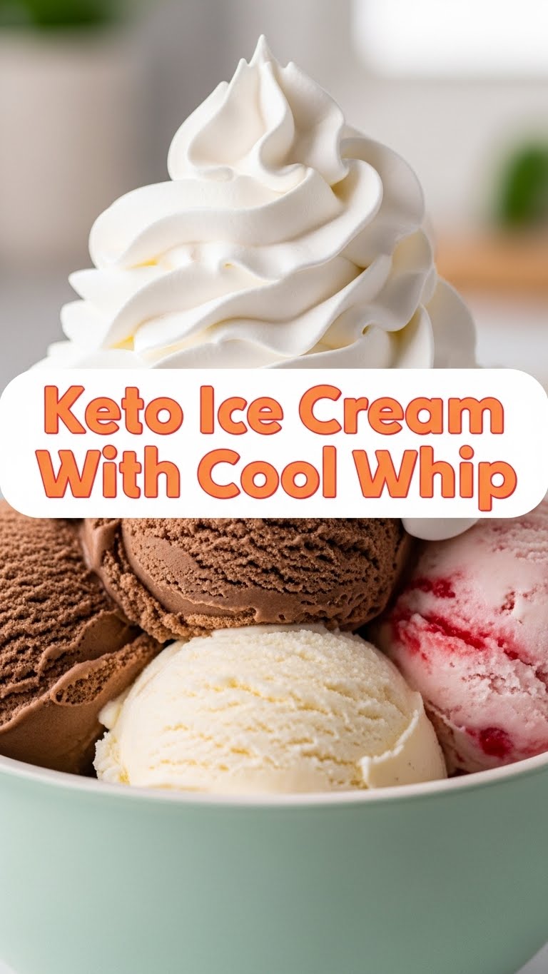 Keto Ice Cream With Cool Whip