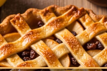 Apple Pie With Raisins