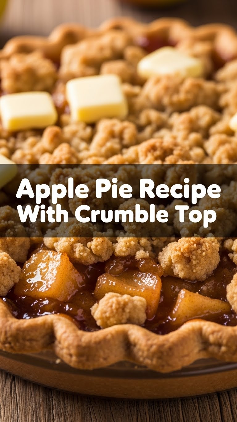 Apple Pie Recipe With Crumble Top