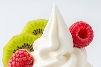 Frozen Yogurt With Fruit