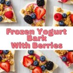 Frozen Yogurt Bark With Berries