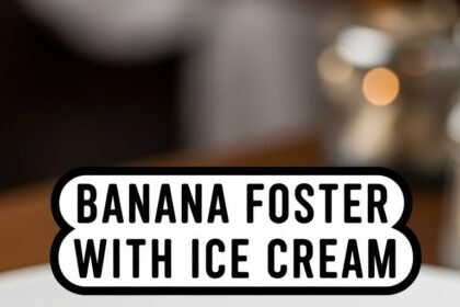 Banana Foster With Ice Cream