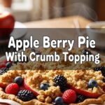 Apple Berry Pie With Crumb Topping
