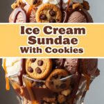 Ice Cream Sundae With Cookies