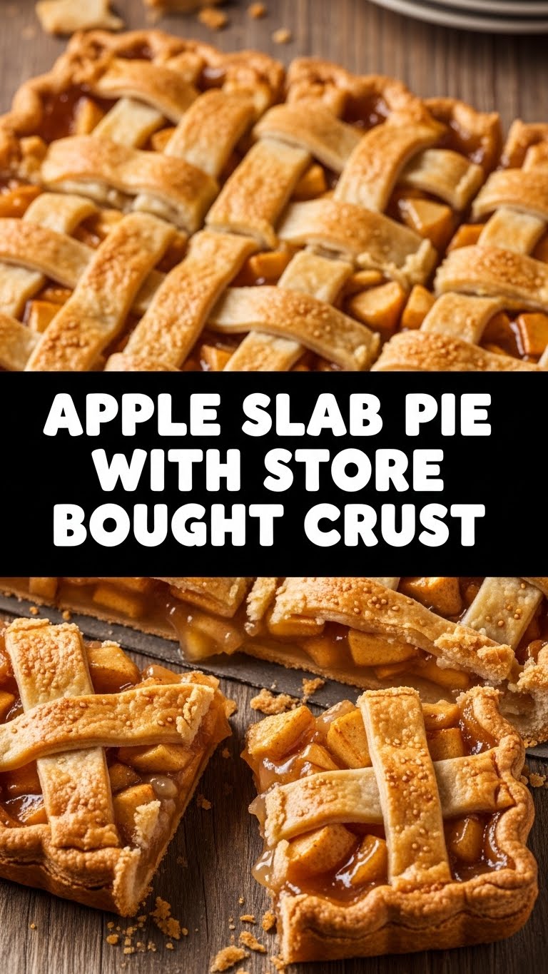 Apple Slab Pie With Store Bought Crust