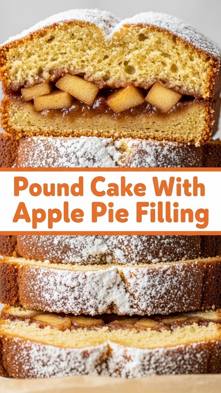 Pound Cake With Apple Pie Filling