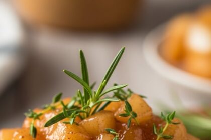 Baked Brie With Apple Pie Filling