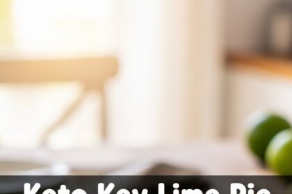 Keto Key Lime Pie With Pecan Crust