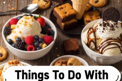 Things To Do With Vanilla Ice Cream
