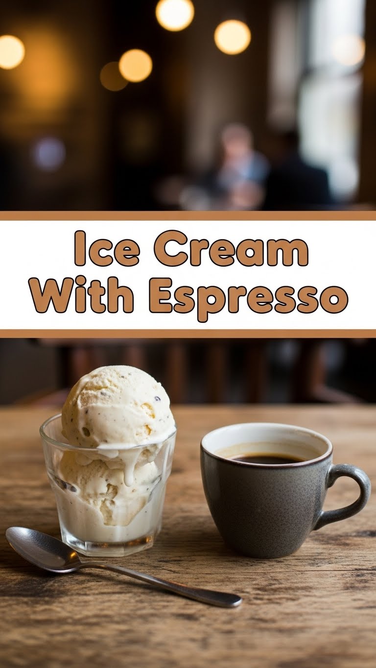 Ice Cream With Espresso