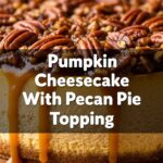 Pumpkin Cheesecake With Pecan Pie Topping