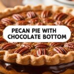 Pecan Pie With Chocolate Bottom