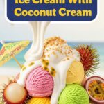 Ice Cream With Coconut Cream