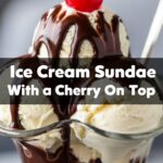 Ice Cream Sundae With Cherry On Top