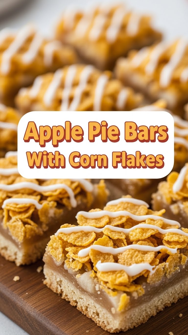 Apple Pie Bars With Corn Flakes