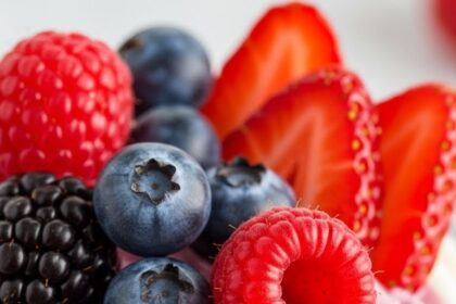 Berry Frozen Yogurt With Yogurt
