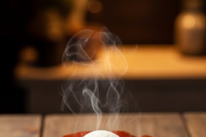 Apple Tarte Tatin With Ice Cream