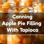Canning Apple Pie Filling With Tapioca