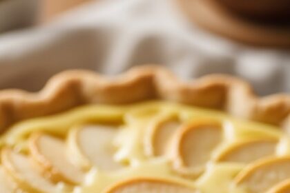 Apple Pie With Custard Filling