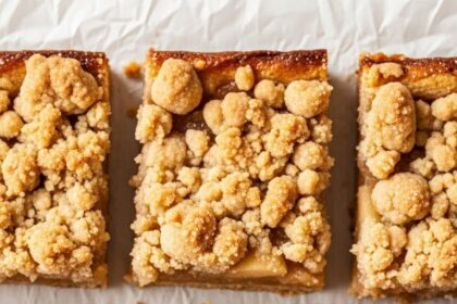 Apple Pie Bars With Streusel Topping