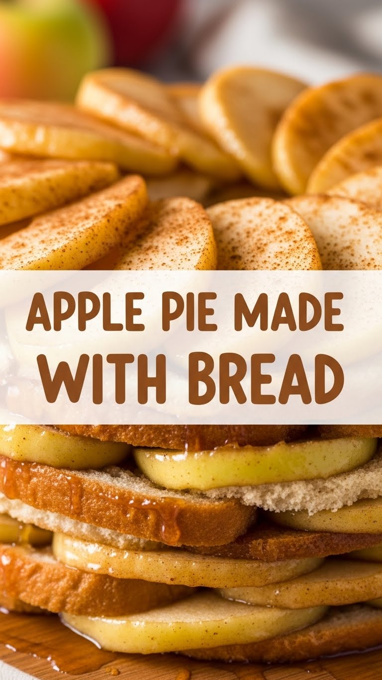 Apple Pie Made With Bread