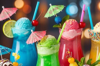 Cocktails With Ice Cream