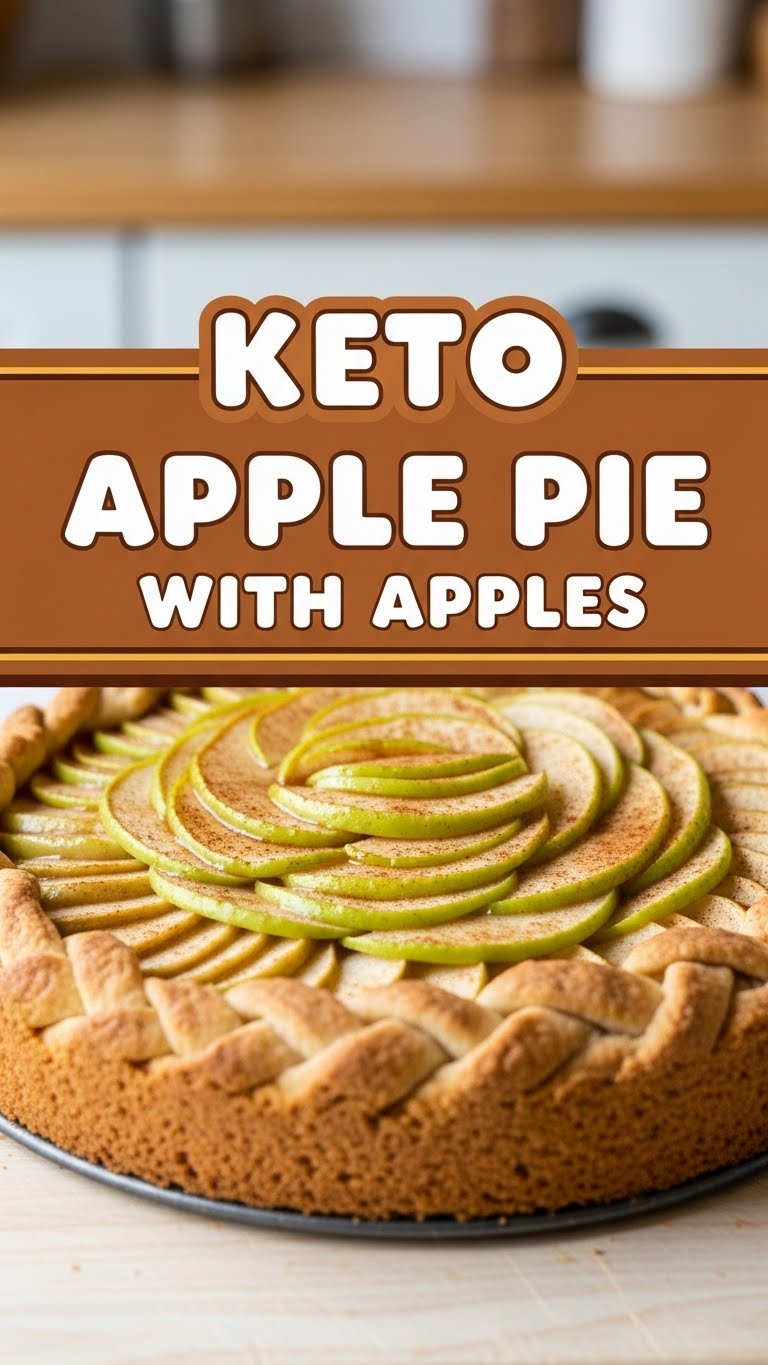 Keto Apple Pie With Apples
