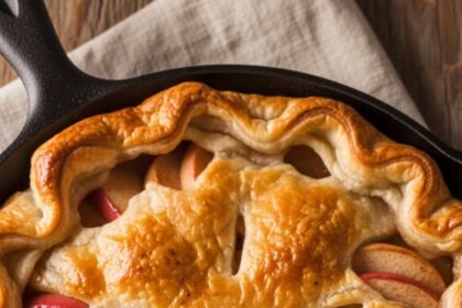 Rustic Apple Pie With Puff Pastry