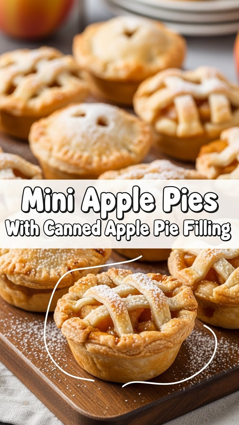 Mini Apple Pies With Canned Apple Pie Filling